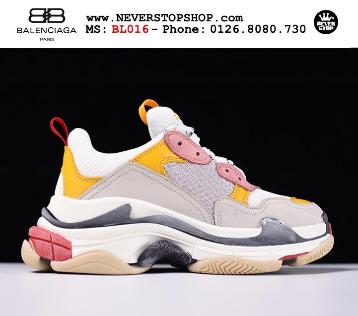 Triple s sale pink yellow